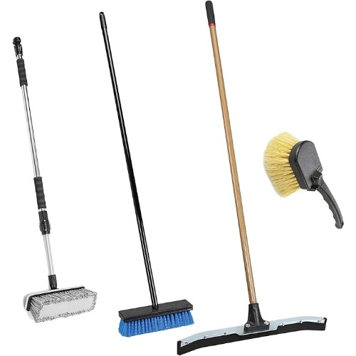Harper-Scrubbing-&-Squeegee-Brush-Set